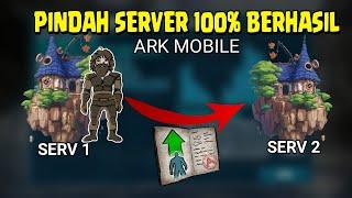 CARA PINDAH SERVER YG BENAR & Trick Bawa dino banyak yg gak tau | Ark Mobile