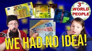 3rd WORLD PEOPLE DISCOVER SECRETS OF THE EURO | EUROPE REACTION