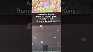 X-Men VS. Street Fighter Cabinet #arcade1up #softmod #donkeykong