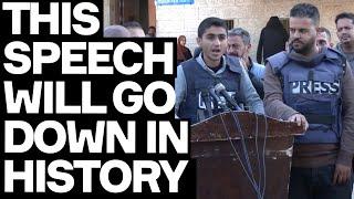 Palestinian Journalist DESTROYS Western Media's Complicity In Genocide: His Devastating Speech