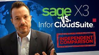 Sage X3 vs. Infor CloudSuite: An Independent Comparison