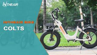 INTHEAIR Colts 750W Folding Electric Fat Tire Bike