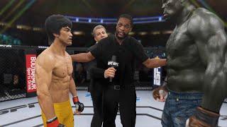 Bruce Lee vs. Incredible Hulk - EA Sports UFC 4 - Epic Fight 
