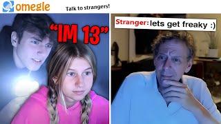 Funniest Catching CREEPS On Omegle Compilation!