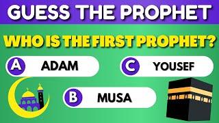 Guess The Prophet Quiz PART 2 | Islamic Quiz Questions (no music)
