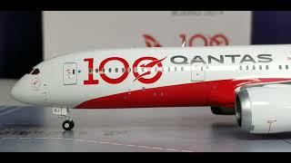 Gemini 200 Qantas B787-9(Special Commemorative 100th Anniversary Livery)Review(FHD)