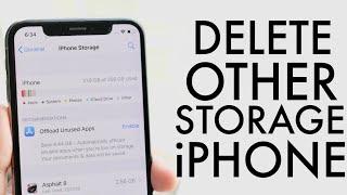 How To Delete Other Storage On ANY iPhone! (2020)