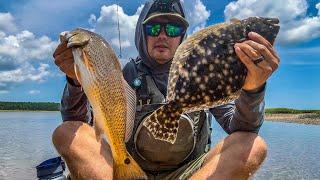 Flipping docks! Inshore kayak fishing in Charleston South Carolina