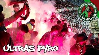 Pyro in Salt Lake Stadium by Mariners' Base Camp - Ultras Mohun Bagan