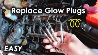 Replace Glow Plugs In Your Car | Test Diesel Glow Plugs | 1.3 D | Swift Ritz Ciaz | Fiat Punto Linea