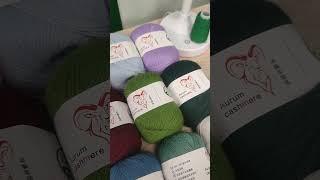 Китайская пряжа Aurum cashmere - небольшой обзор и отзыв по готовому изделию