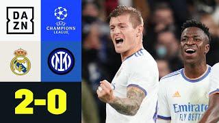 Gruppensieg geht an die Königlichen: Real Madrid - Inter Mailand 2:0 | UEFA Champions League | DAZN