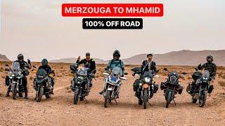 مرزوگة ️ إلى محاميد الغزلان أوفرود 100% |  Merzouga To Mhamid