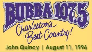 WBUB, Charleston - John Quincy 1996 Aircheck