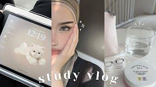 Waking Up at 4AM: uni vlog, business student, workout routine, يوم معي