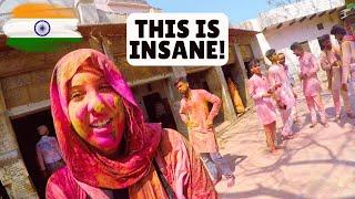 Holi in India is the craziest experience we've ever had