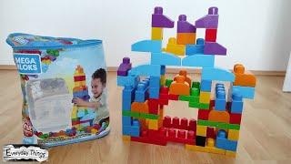 How to make your first Castle Tower with Mega Bloks - First Builders