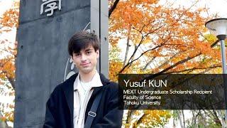 (English)My experience at Tohoku University ～Yusuf KUN