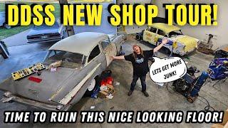 What Are We Going To Do With This Shop Space?! Inside Look At DD Speed Shop's New Shop!