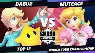 SWT Championship Top 12 - Dabuz (Rosalina) Vs. MuteAce (Peach) SSBU Ultimate Tournament