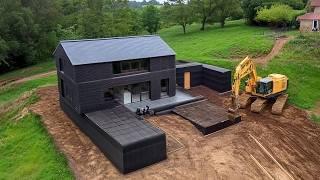 Couple Spends 2 YEARS Building an Amazing HOUSE | Timelapse by  @LeChantierdesMax