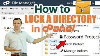 How to password protect a directory in cPanel [Step by Step] ️