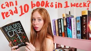 Can I finish my 10 book February TBR in 1 week??? 🫣