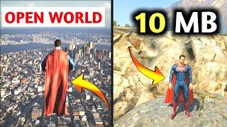 Top 5 Console Like SUPERMAN Game For Android ||Offline PS5 LIKE SUPERMAN Game For Android in 2022