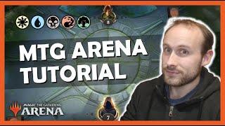 How to Play MTG Arena - Magic The Gathering Tutorial Walkthrough for Beginners