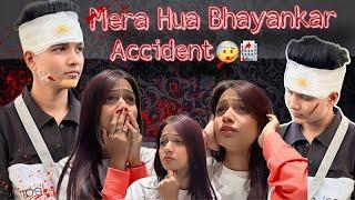 MERA HUA BHAYANKAR ACCIDENT  #rajjufam #sad #trend #vlog #video #youtuber #ytshorts