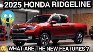2025 Honda Ridgeline - Everything You Need to Know