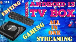 Greva Android 13 TV Box - All in one box