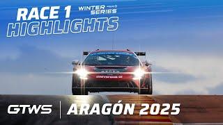 Race 1 Highlights | 2025 GT Winter Series Aragón