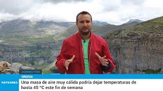 Ordesa con frío, cuando España en apenas unos días podría llegar a temperaturas de 45 ºC