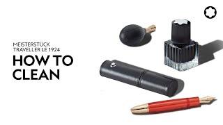 MONTBLANC | How to Clean Your Meisterstück Traveller Limited Edition 1924