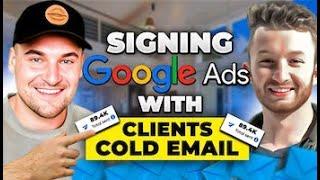 How To Sign Google Ads Clients with Cold Email (Sneak Peak into The PPC Academy)