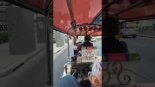 Enjoy riding Tuk-Tuk in Bangkok, Thailand #tuktuk #thailand #amazingthailand