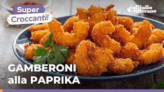 PAPRIKA FRIED SHRIMP – Crunchy and spicy finger food, yummy recipe! 