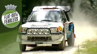 Rally Argentina Winning Group B Peugeot 205 Attacks Stage