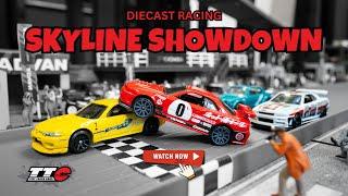 16 Car SKYLINE Faceoff for the UNEXPECTED Win!