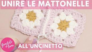 Impara a Unire le Mattonelle Granny Square con Facilità: Tutorial di Uncinetto