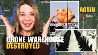 RUSSIAN REAR ON FIRE: DRONE WAREHOUSE DESTROYED IN YELABUGA, KAZAN Vlog 902: War in Ukraine