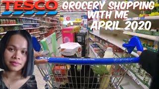 TESCO SHOP WITH ME APRIL 2020 | GROCERY SHOPPING DURING LOCKDOWN | PRICES | FILIPINA BRITISH LIFE UK