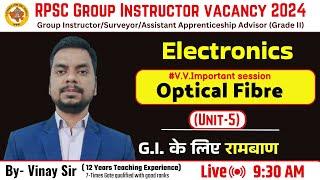 Rpsc group instructor Electronics classes || Unit 5 Optical fibre ||#rpsc_group_instructor