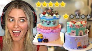 I Ordered My Birthday Cake From a 1 Star vs 5 Star Bakery