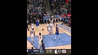 Luka Doncic gets a triple double with this fancy behind the back pass to 