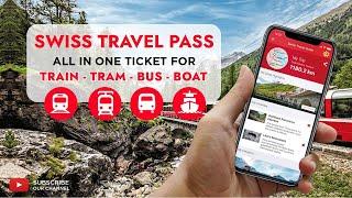 Swiss Travel Pass - Benefits & Travel Tips 2024 (Switzerland Public Transport - All In One Ticket)