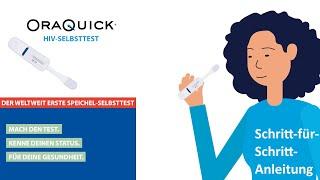 OraQuick® HIV Selbsttest – der weltweit erste HIV Speichel-Selbsttest. Schritt-für-Schritt-Anleitung