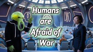 "Humans are Afraid of War Said The Galactic Council Until | Sci-Fi Story | HFY