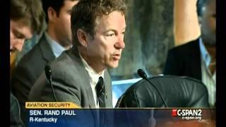 Senator Rand Paul (R-KY) on TSA Pat-Downs